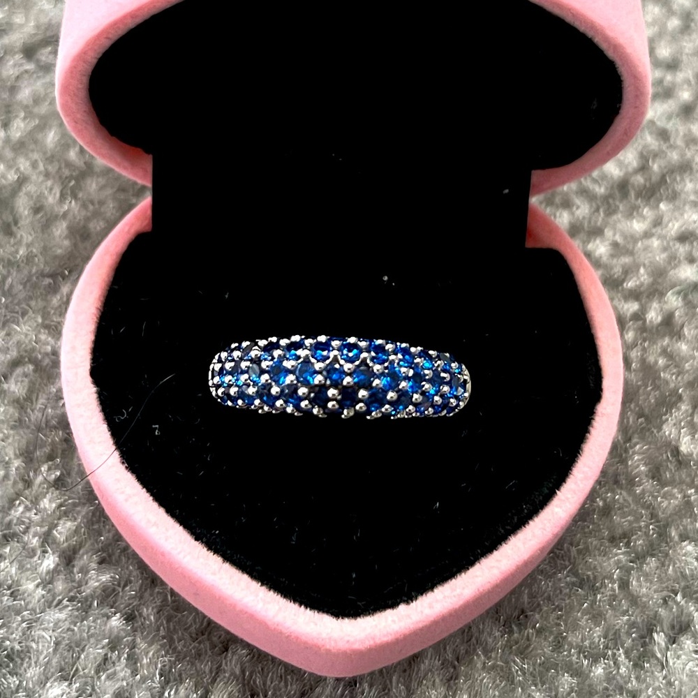 Swarovski Blue Maeva Ring Size 7